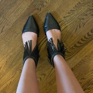 Rebecca Minkoff fringe flats
